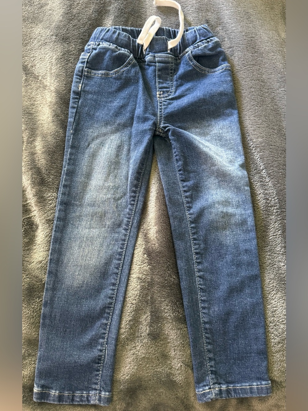 Little Bipsy Boys Slim Straight Blue Denim Jeans
